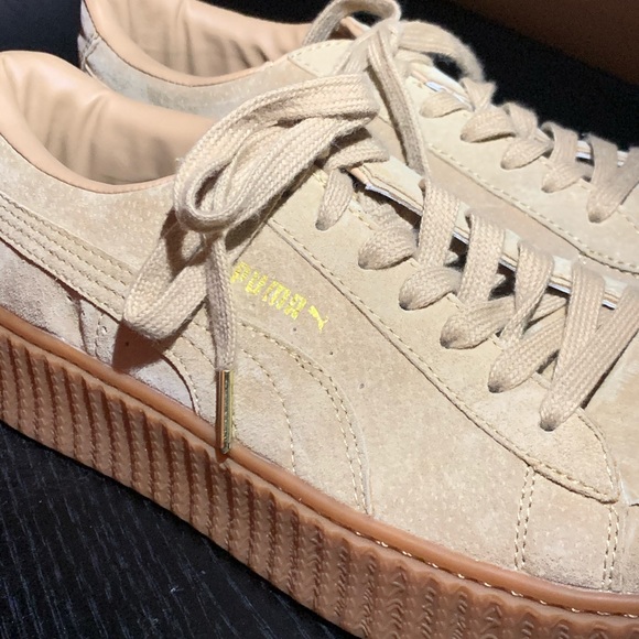 Fenty Puma Creepers Oatmeal Size 9.5 - Picture 3 of 6